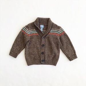 Babygap factory Carmel khaki cardigan EUC 6-12m